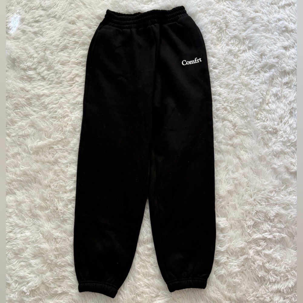 Comfrt Kids Black Sweatpants